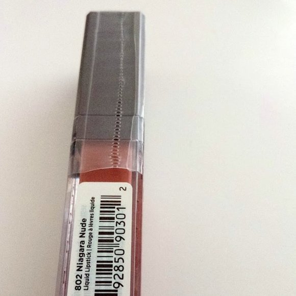 New Burt's Bees 100% Natural Liquid Lipstick 802 Niagara Nude Net Wt 5.95 g - Picture 4 of 8